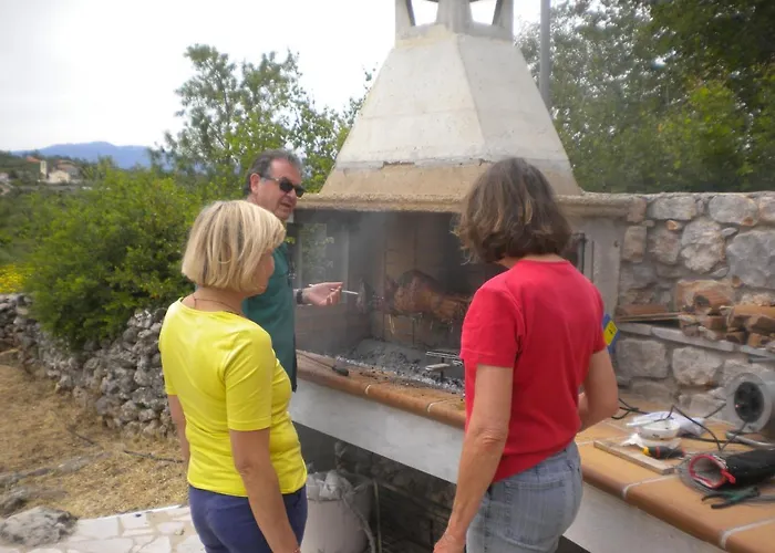 Amygdalia, A Stone House In A Quiet Landscape *
